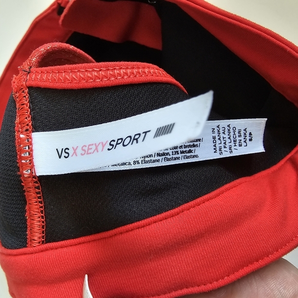 Victoria's Secret S Red Women's Sports Bra - Picture 4 of 7